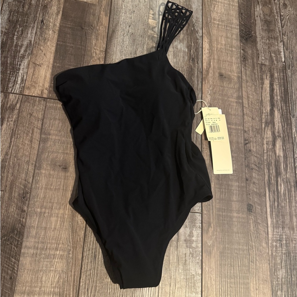 Women’s Size 8 Gottex Off the Shoulder Swimsuit NWT
